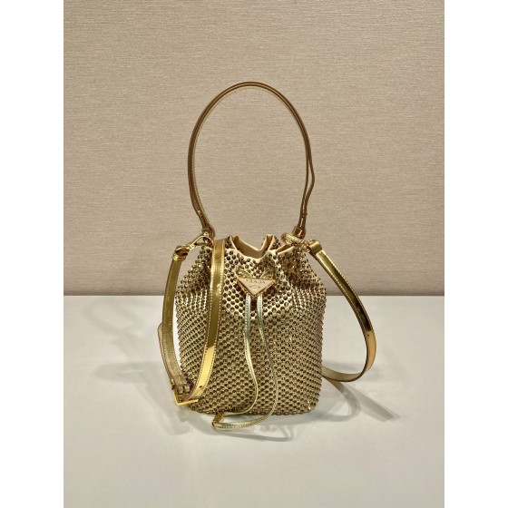 Prada crystal bucket bag 🎉 1BE067