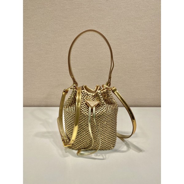 Prada crystal bucket bag 🎉 1BE067