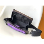 Louis Vuitton M45935 Presbyopia Black M46264 Presbyopia Purple This Handle Soft Trunk Handbag