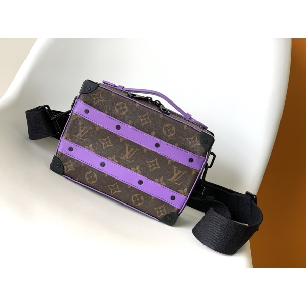 Louis Vuitton M45935 Presbyopia Black M46264 Presbyopia Purple This Handle Soft Trunk Handbag