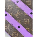 Louis Vuitton M45935 Presbyopia Black M46264 Presbyopia Purple This Handle Soft Trunk Handbag