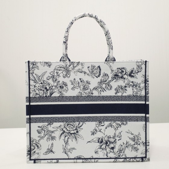 DIOR TOTE oblique vintage print