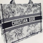 DIOR TOTE oblique vintage print