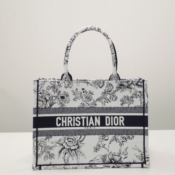DIOR TOTE oblique vintage print