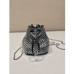 Prada crystal mini bucket 🎉 1NR016