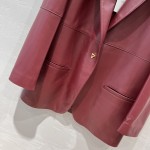 Bottega Veneta Sheepskin Premium Set Leather Suit