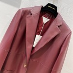 Bottega Veneta Sheepskin Premium Set Leather Suit