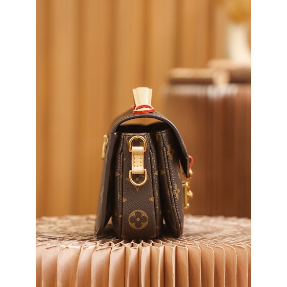 Louis Vuitton 𝐋𝐎𝐎𝐏 𝐇𝐎𝐁𝐎 catwalk style #M46311#mini postman