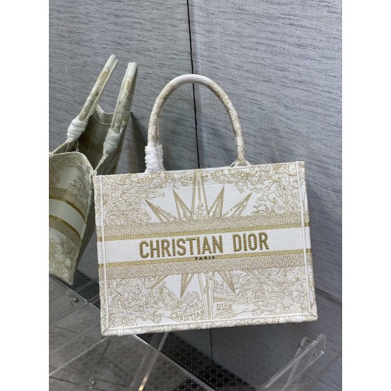 DIOR TOTE Christmas Gold Line Stargazer
