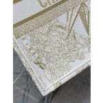 DIOR TOTE Gold Christmas Gold Line Stargazer