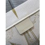 DIOR TOTE Gold Christmas Gold Line Stargazer
