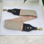 Dior pink letter shoulder strap