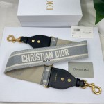 Dior 字母灰肩带