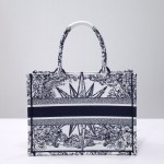 DIOR TOTE oblique vintage print