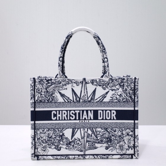 DIOR TOTE oblique vintage print