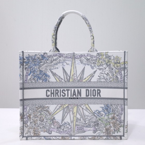 DIOR TOTE oblique vintage print