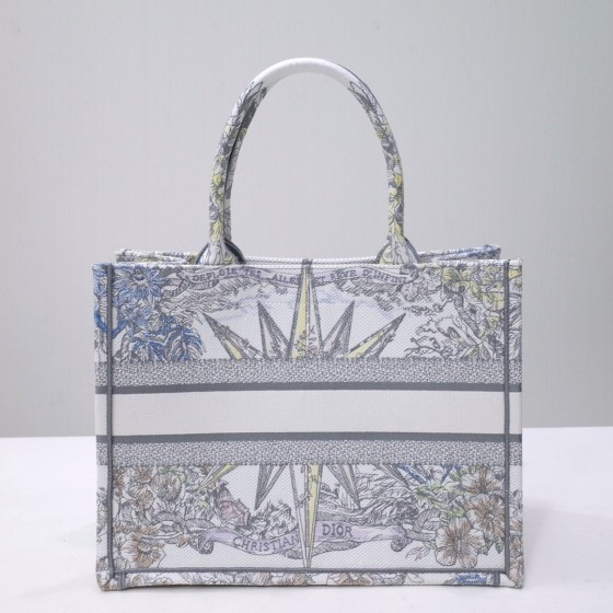 DIOR TOTE oblique vintage print