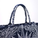DIOR TOTE oblique vintage print