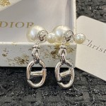 Dior Pig Nose Pearl Earrings