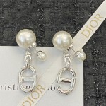 Dior Pig Nose Pearl Earrings