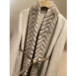 LP Imported Mink Wool Cashmere Coat Q15 (Please consult customer service to confirm the size before placing a custom order)