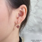 Louis Vuitton Fritillaria Square Earrings