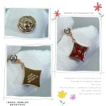 Louis Vuitton Fritillaria Square Earrings