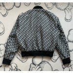 Dior three-dimensional woven jacquard threaded heavy work jacket