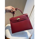 Kelly25 wine red gold box