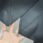 Fendi temperament short jacket leather jacket
