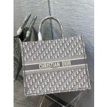DIOR TOTE classic old flower embroidery