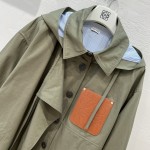 Loewe Vintage Denim Windbreaker Coat