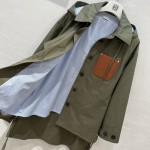 Loewe Vintage Denim Windbreaker Coat