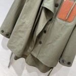 Loewe Vintage Denim Windbreaker Coat