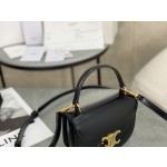 CELINE Leather Mini Saddle Bag Model: 10L063