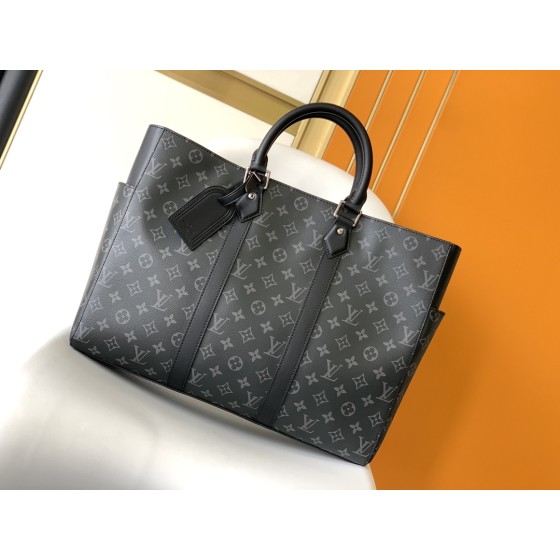 Louis Vuitton M46451 black flower as Sac Plat series