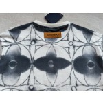 Louis Vuitton Four Leaf Grass Twisted Dyed Round Neck Short Sleeve