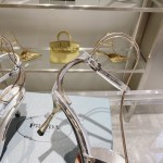 Prada high heeled pointed sandals