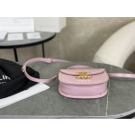 CELINE Leather Mini Saddle Bag Model: 10L063