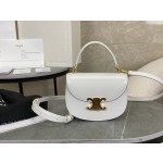 CELINE Leather Mini Saddle Bag Model: 10L063