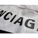 Balenciaga Back letter printed shirt