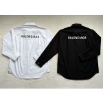 Balenciaga Back letter printed shirt