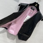 CHANEL patchwork vest jacket