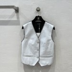 CHANEL patchwork vest jacket
