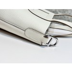 Pig's Nose Vegetable Basket Milkshake Silver Buckle In the loop-18cm waxed thread