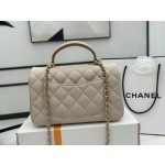 CHANEL 3P Latest Mini CF Handle Handbag AS2431 Contrast Sheepskin