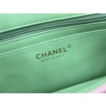 CHANEL 3P Latest Mini CF Handle Handbag AS2431 Contrast Sheepskin