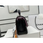 CHANEL 3P Latest Mini CF Handle Handbag AS2431 Contrast Sheepskin