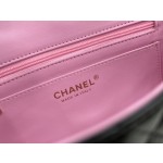 CHANEL 3P Latest Mini CF Handle Handbag AS2431 Contrast Sheepskin