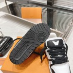 Louis Vuitton couple's runway show new basketball sneakers